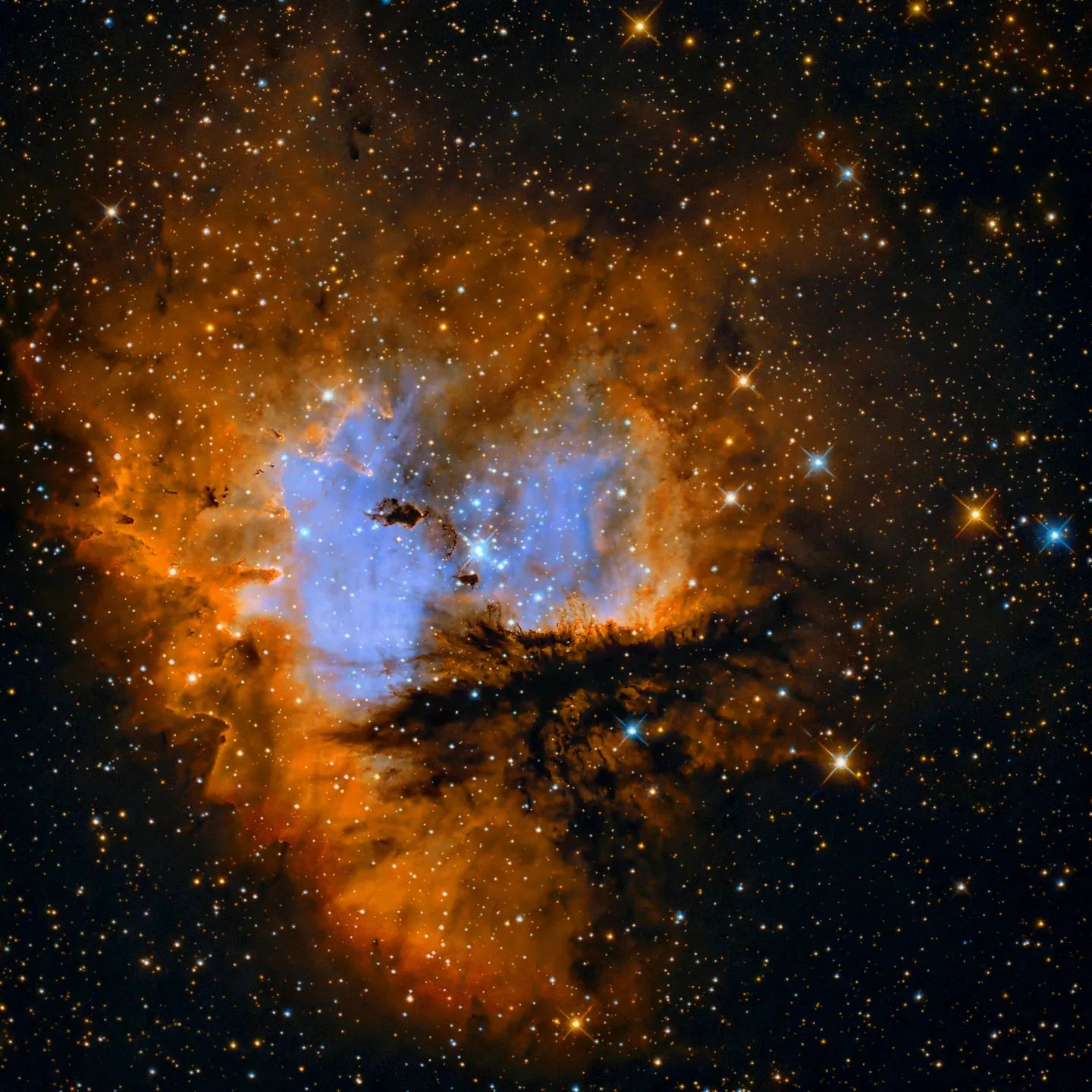 Pacman Nebula NGC7830
www.astro-winkerling.de
320 minutes of exposure time with #celestron
#rasa11 #asi2600 at bortle 5 sky
#yourESA #nasa #astrofotografia #astrofotografie #astropicsdaily #winkerling #heinerweiss #astrofotografie #astrophotography #planetarynebula #heinerweiss_photography #deepsky #heinerweissphotography #fuckelonmusk #skywatchereq8rpro #hutechidasnbz #backtonature #fightlightpollution #galacticnebula #CelestronRASA11 #zwoasi2600 #zwoasi #stopspacex #vhsschwandorf #astroregensburg #fotoclubregenstauf #passioneastrofotografia #apod