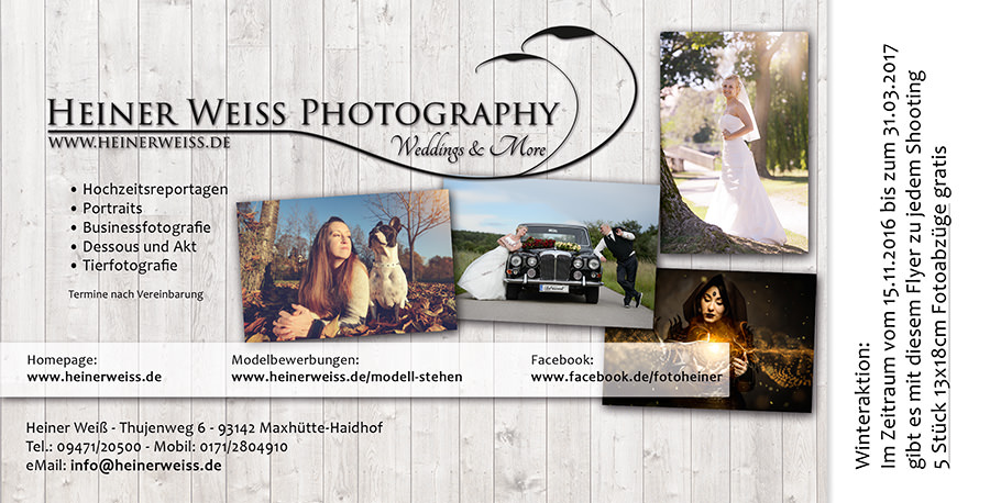 flyer-november-2016 Hochzeitsfotograf Regensburg Heiner Weiss