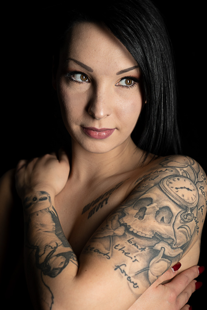 Lara Dessous Akt Heiner Weiss Photography