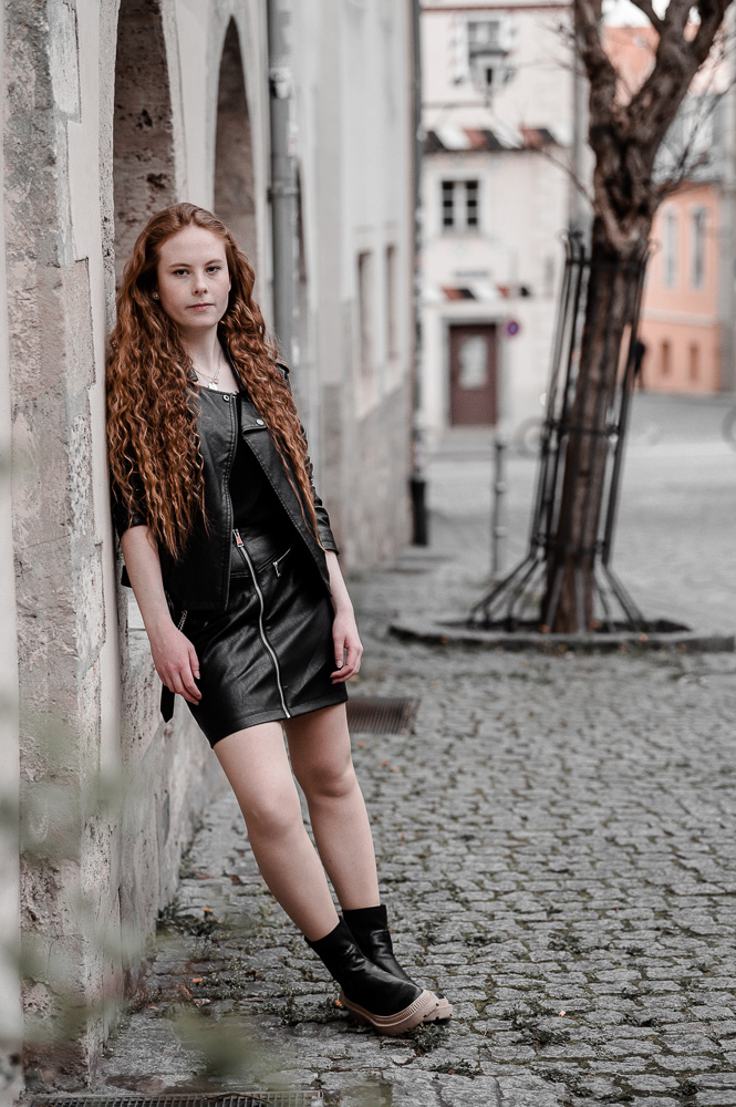 Shooting mit Sarafina - Als Fotograf in Regensburg