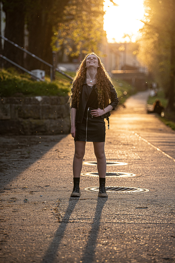 Shooting mit Sarafina - Als Fotograf in Regensburg